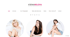 Desktop Screenshot of kseniabelova.com